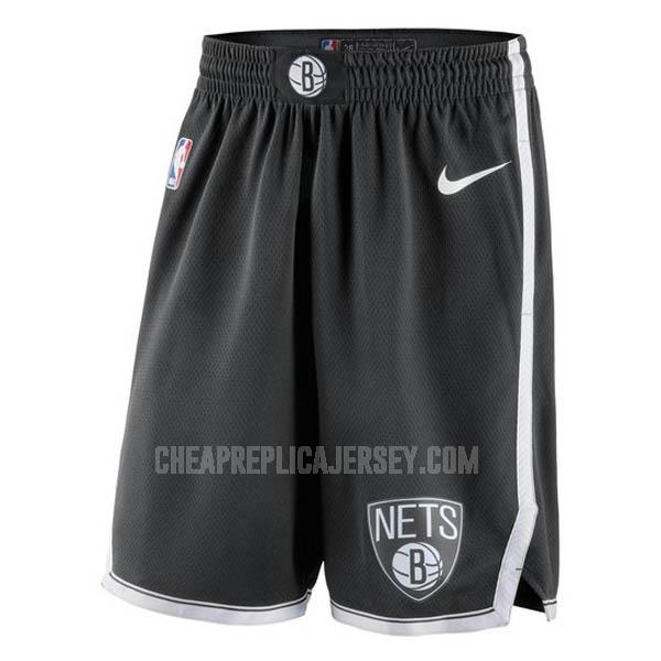 brooklyn nets black nba shorts