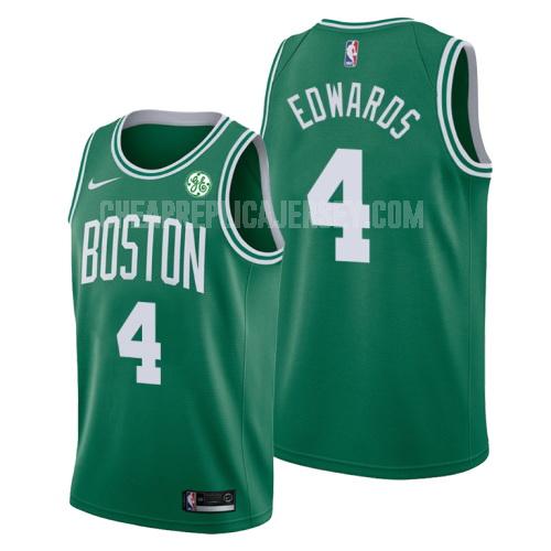 men's boston celtics carsen edwards 4 green icon replica jersey