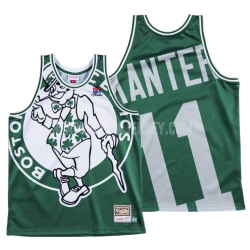 men's boston celtics enes kanter 11 green big face replica jersey