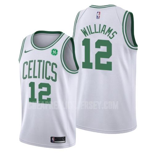 men's boston celtics grant williams 12 white association replica jersey
