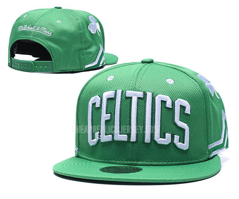 men's boston celtics green ne45 basketball hat