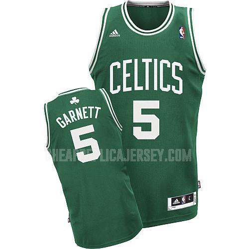 men's boston celtics kevin garnett 5 green icon replica jersey