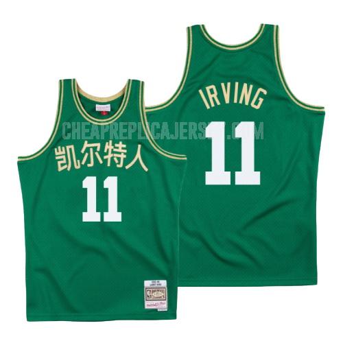 men's boston celtics kyrie irving 11 green chinese new year replica jersey
