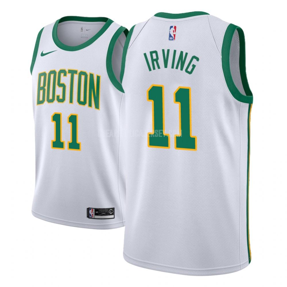 men's boston celtics kyrie irving 11 white city edition replica jersey