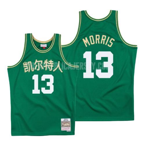 men's boston celtics marcus morris 13 green chinese new year replica jersey