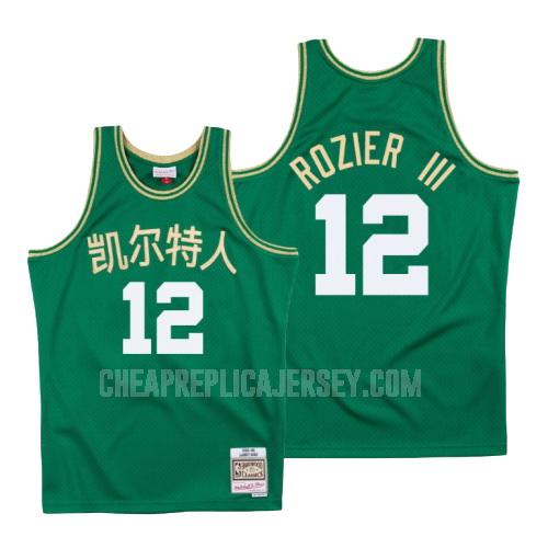 men's boston celtics terry rozier 12 green chinese new year replica jersey