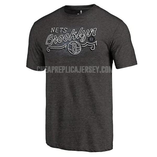 men's brooklyn nets dark grey 417a24 t-shirt
