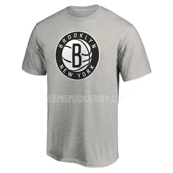 men's brooklyn nets gray 417a23 t-shirt