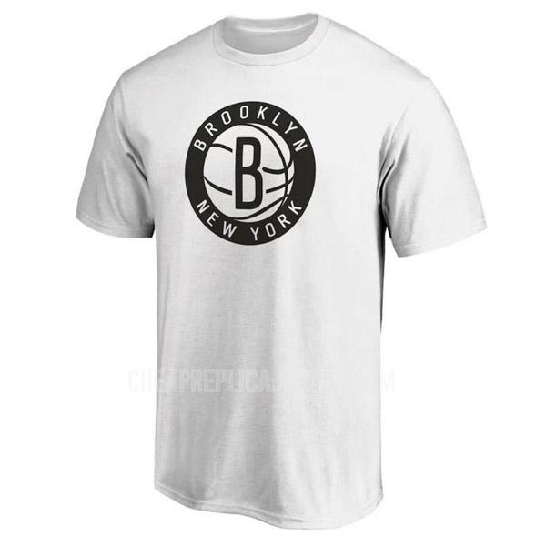 men's brooklyn nets white 417a25 t-shirt