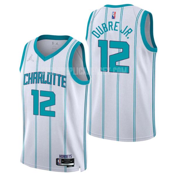 men's charlotte hornets kelly oubre jr 12 white association edition replica jersey