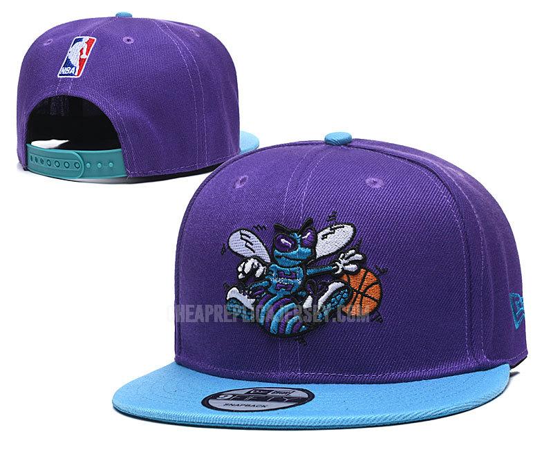 men's charlotte hornets purple ne47 basketball hat