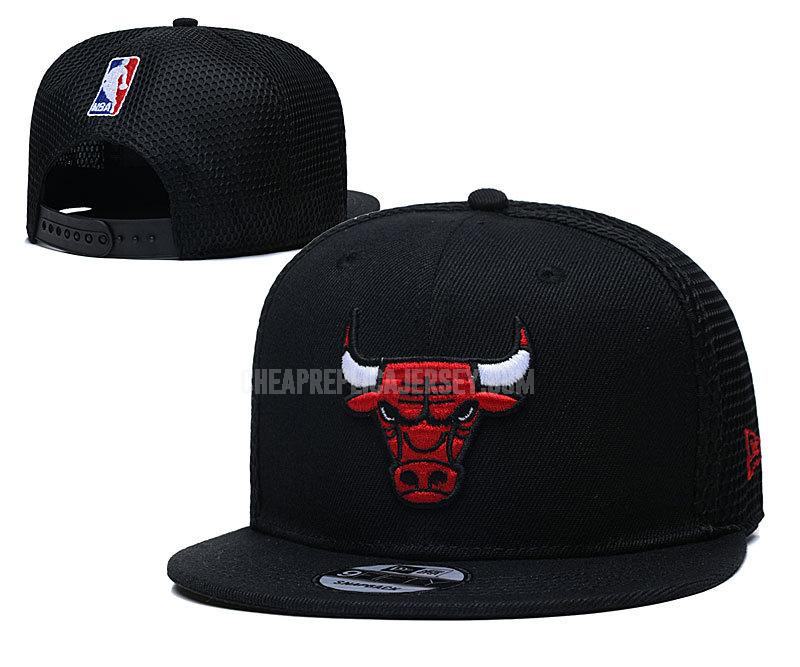 men's chicago bulls black ne54 basketball hat