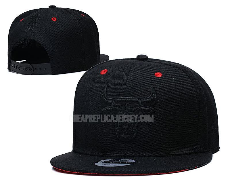 men's chicago bulls black ne68 basketball hat