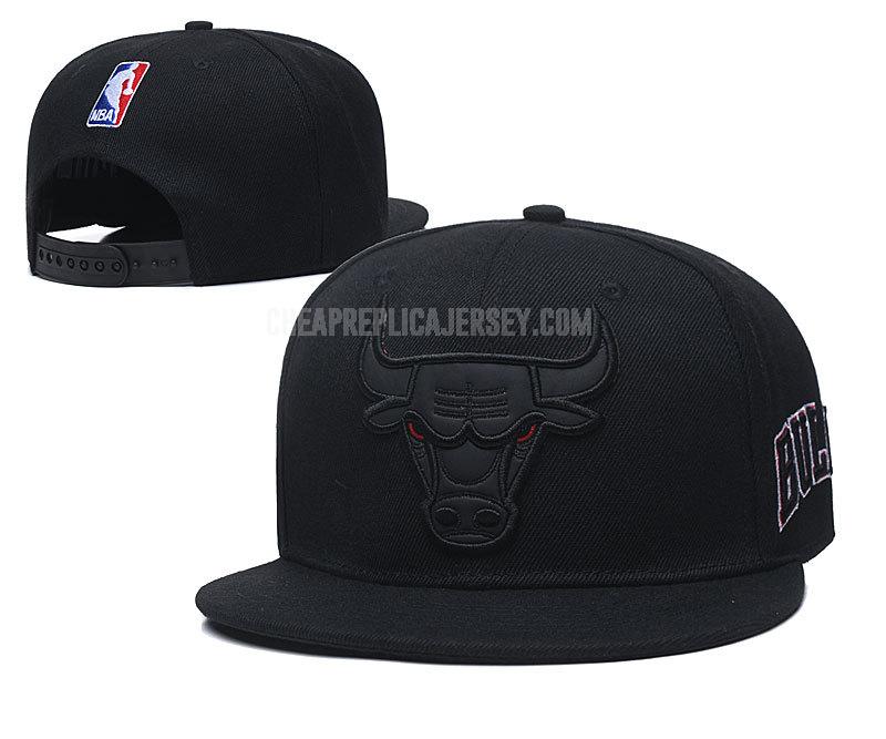 men's chicago bulls black ne71 basketball hat