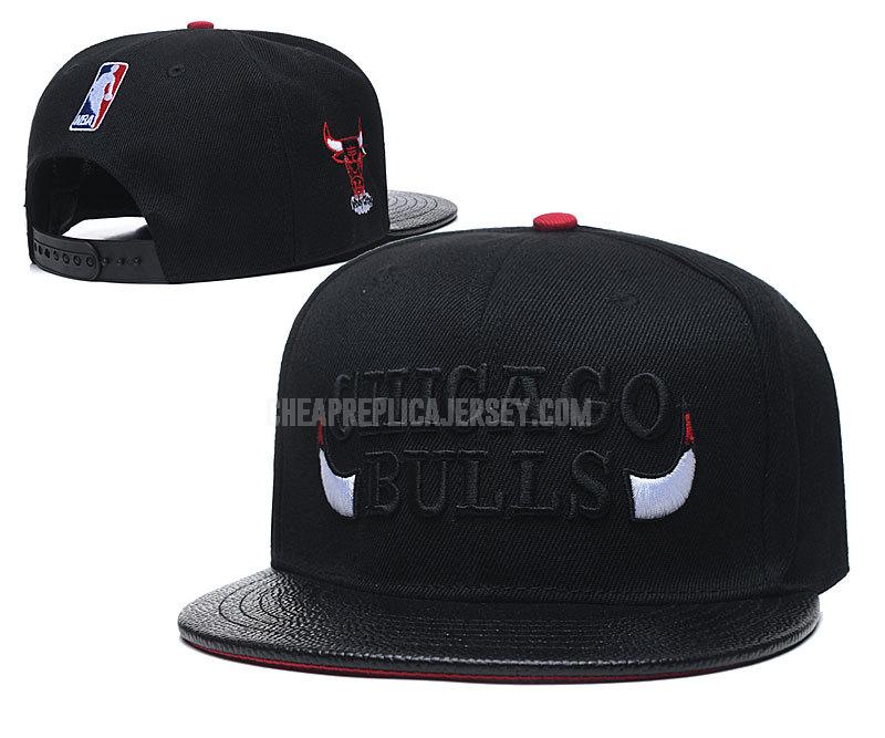 men's chicago bulls black ne81 basketball hat