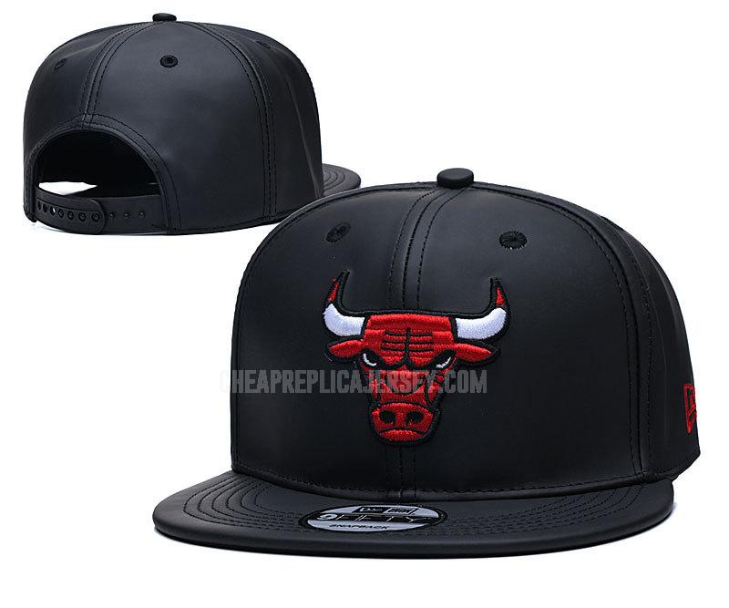 men's chicago bulls black ne83 basketball hat
