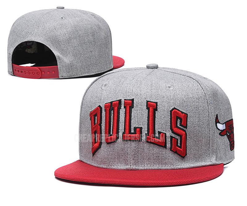 men's chicago bulls gray ne49 basketball hat