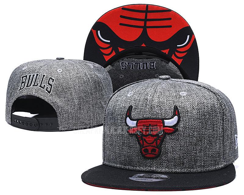 men's chicago bulls gray ne53 basketball hat