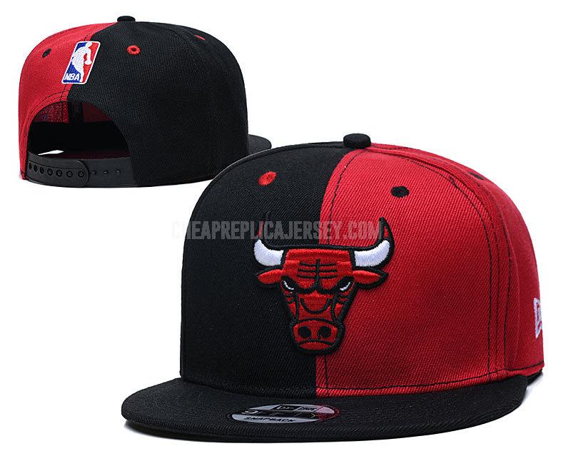 men's chicago bulls red-black ne57 basketball hat
