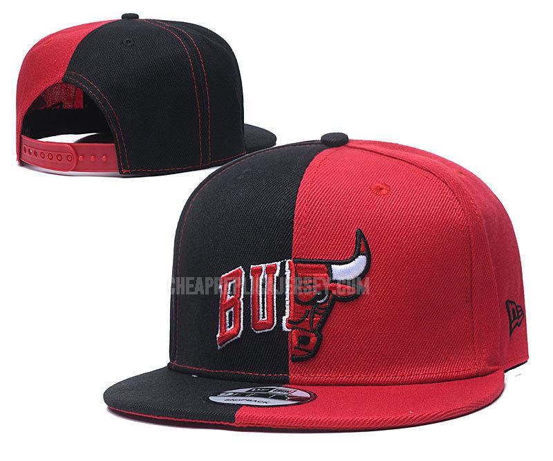 men's chicago bulls red-black ne60 basketball hat