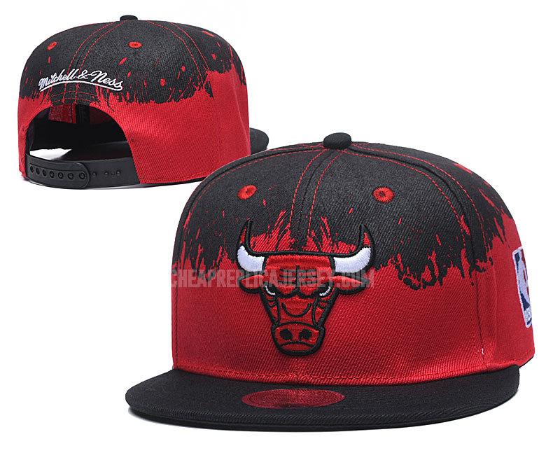 men's chicago bulls red-black ne66 basketball hat