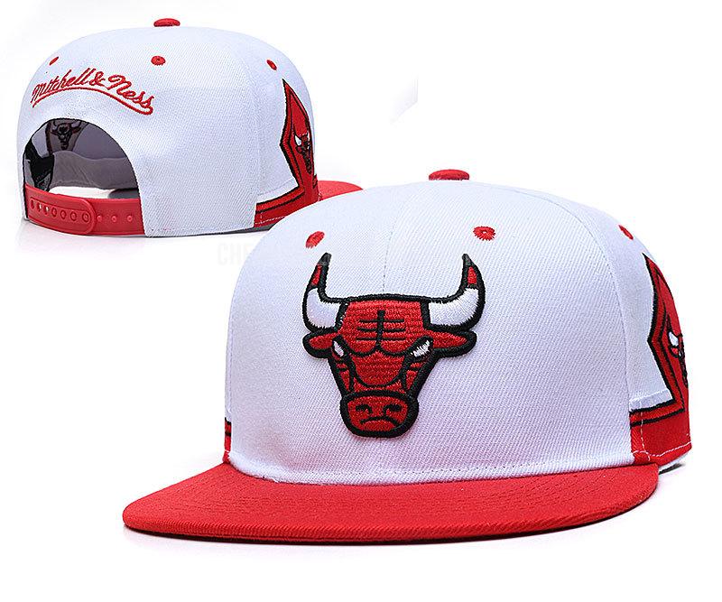 men's chicago bulls white ne59 basketball hat