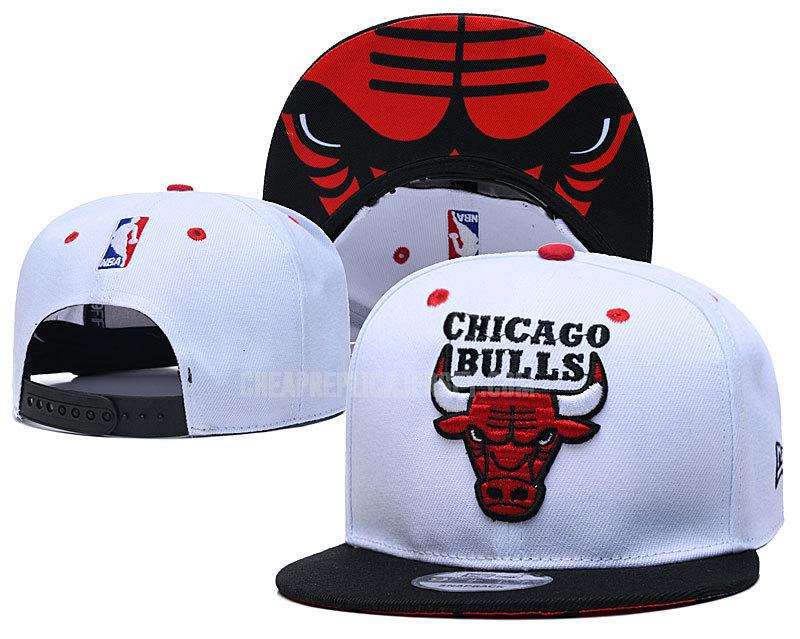 men's chicago bulls white ne64 basketball hat