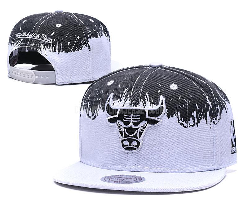 men's chicago bulls white ne74 basketball hat