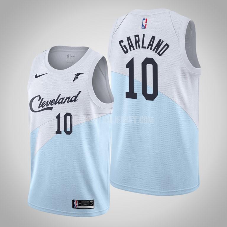 men's cleveland cavaliers darius garland 10 blue earned edition replica jersey