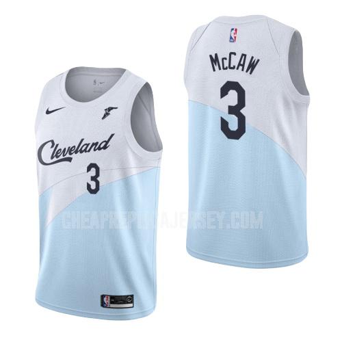 men's cleveland cavaliers patrick mccaw 3 blue earned edition replica jersey