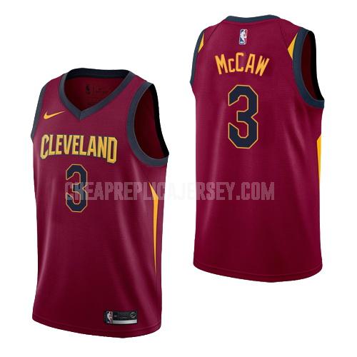 men's cleveland cavaliers patrick mccaw 3 red icon replica jersey