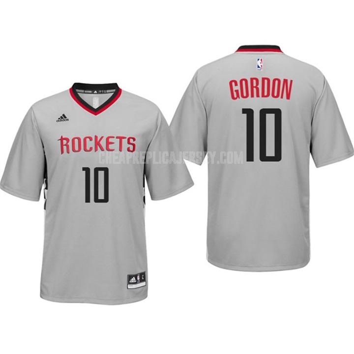 men's houston rockets eric gordon 10 gray alternate swingman replica jersey