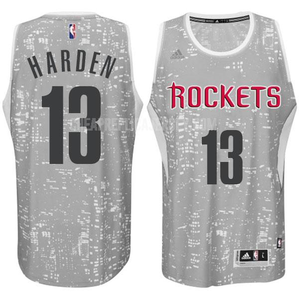 men's houston rockets james harden 13 gray city edition replica jersey