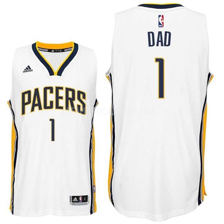 men's indiana pacers dad 1 white fathers day replica jersey