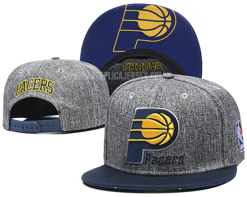 men's indiana pacers gray ne91 basketball hat