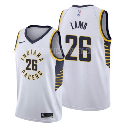 men's indiana pacers jeremy lamb 26 white association replica jersey