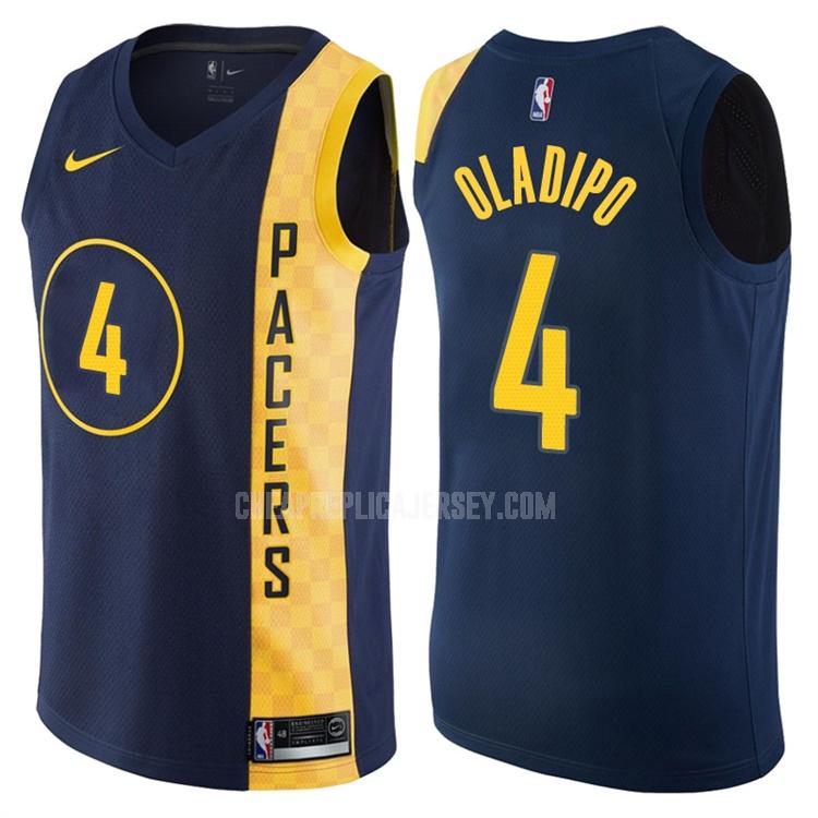 men's indiana pacers victor oladipo 4 navy city edition replica jersey