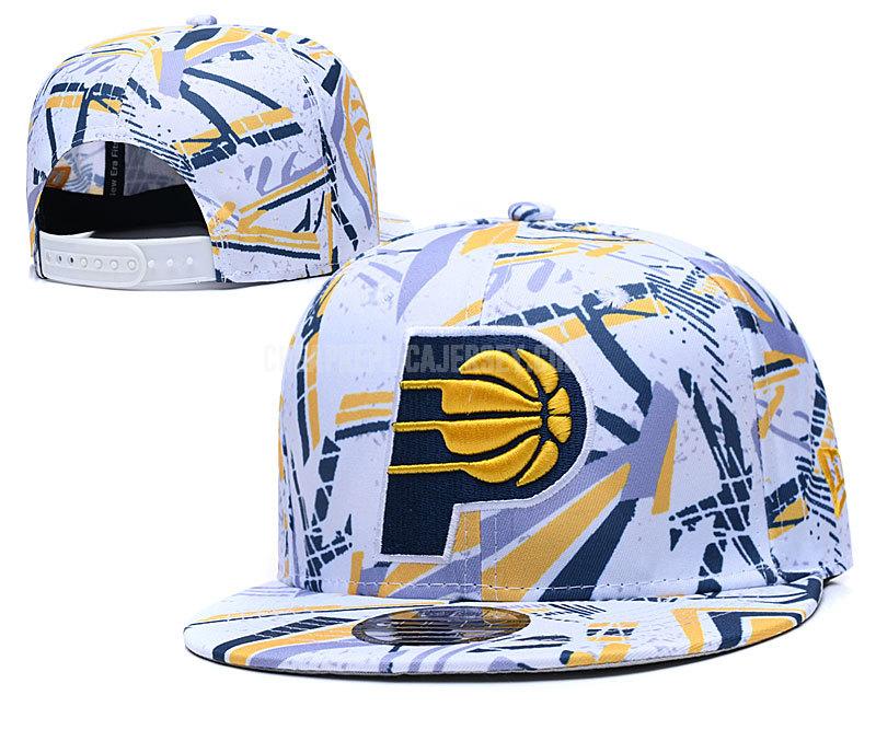 men's indiana pacers white ne93 basketball hat