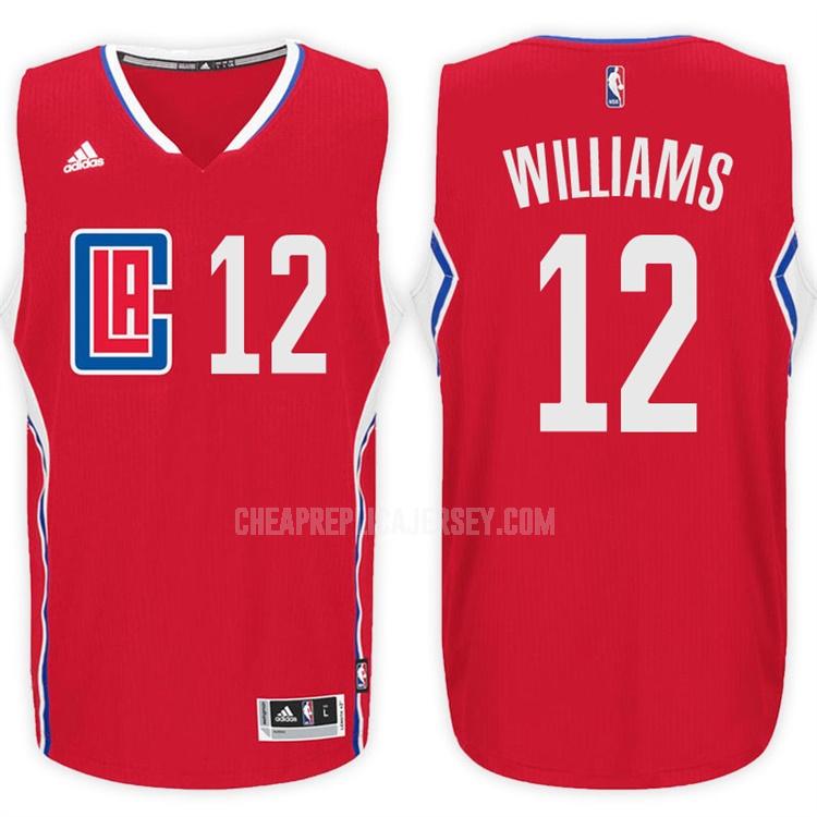 men's los angeles clippers lou williams 23 red road replica jersey