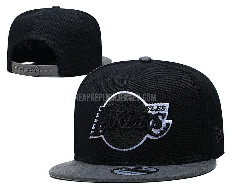 men's los angeles lakers black ne103 basketball hat