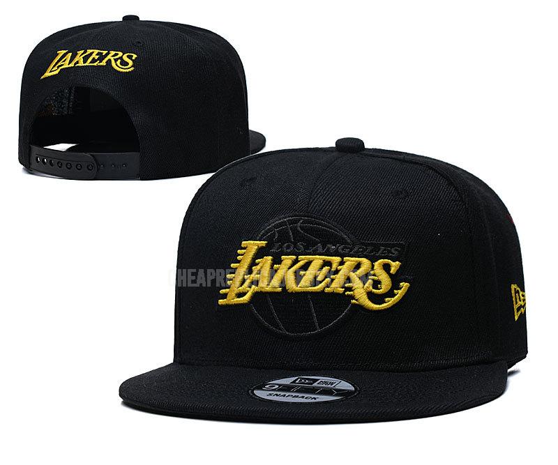 men's los angeles lakers black ne121 basketball hat