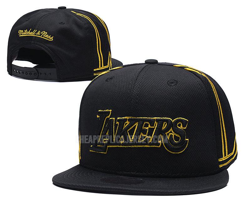 men's los angeles lakers black ne132 basketball hat