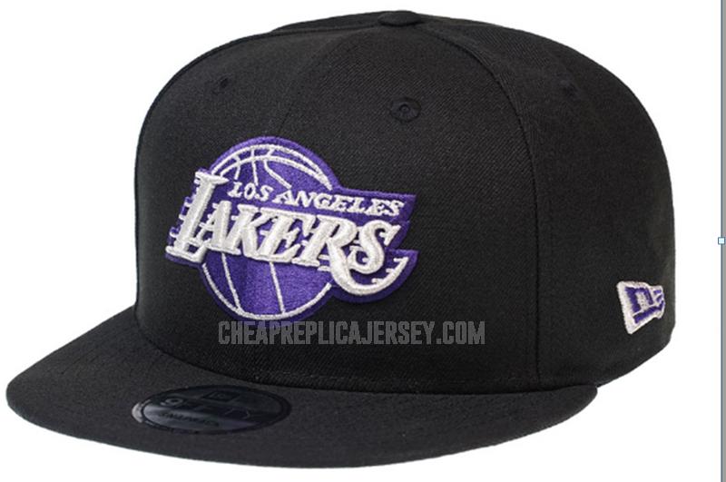men's los angeles lakers black ne134 basketball hat