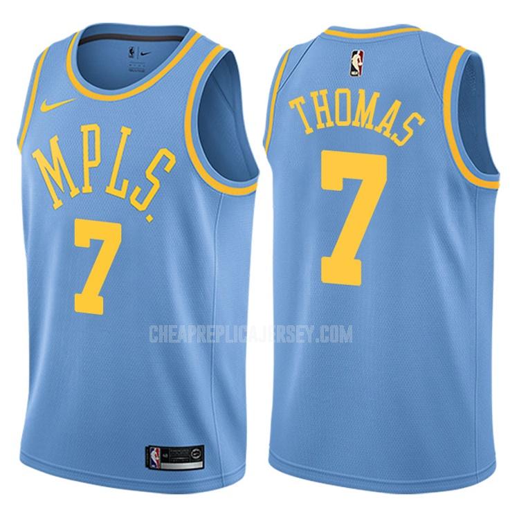 men's los angeles lakers isaiah thomas 3 blue classic edition replica jersey