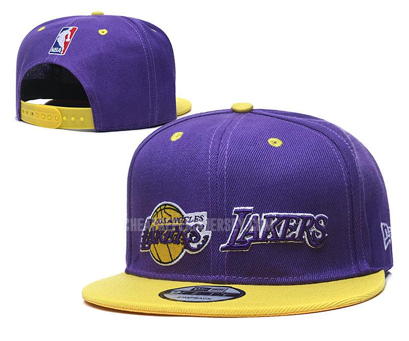 men's los angeles lakers purple ne105 basketball hat