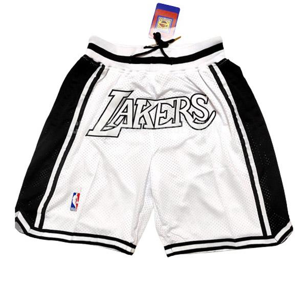 men's los angeles lakers white just don hr1 basketball short