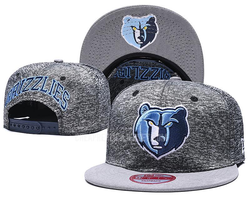 men's memphis grizzlies gray ne139 basketball hat