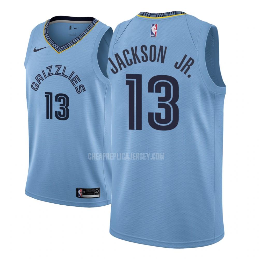 men's memphis grizzlies jaren jackson jr 13 blue statement replica jersey