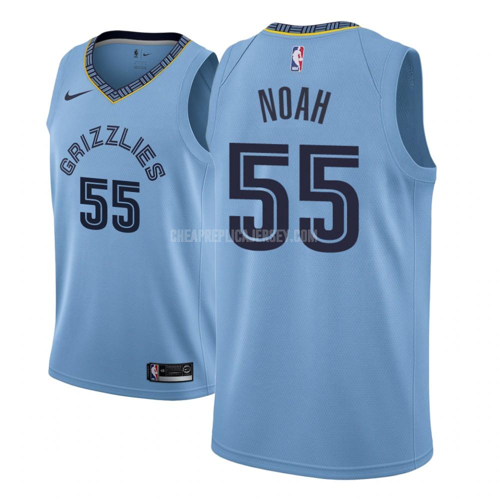 men's memphis grizzlies joakim noah 55 blue statement replica jersey