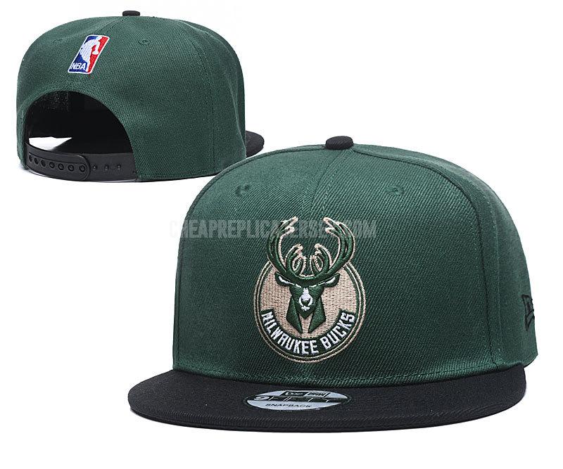 men's milwaukee bucks green ne198 basketball hat